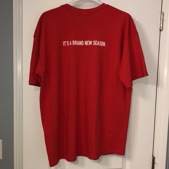 New Jersey Nets NBA Playoffs 2007 Red T-Shirt New - Picture 4 of 5